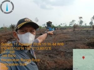Terkait Karhutla di Desa Bandar Jaya, Polda Riau Tetapkan Dua Orang Tersangka
